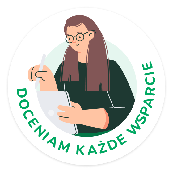 Postaw nam wirtualną kawę. Doceniamy każde wsparcie!
