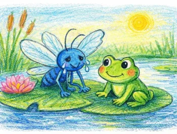 Żabka, która słuchała serca innych