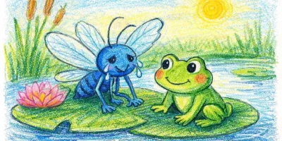 Żabka, która słuchała serca innych