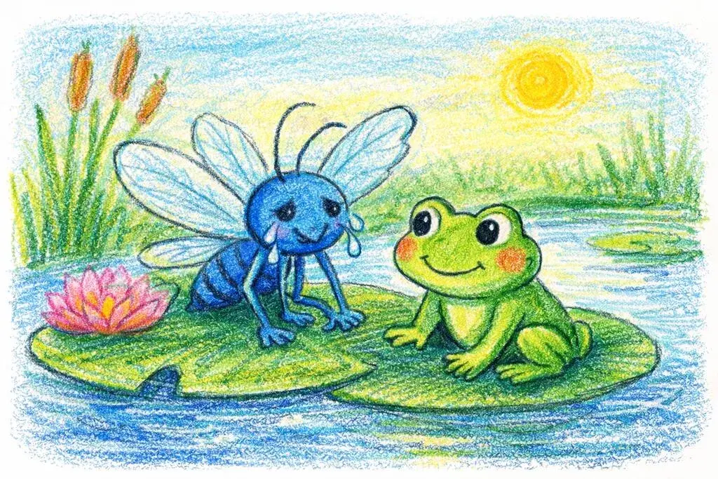 Żabka, która słuchała serca innych